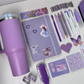 Lavender stationery set + tumbler