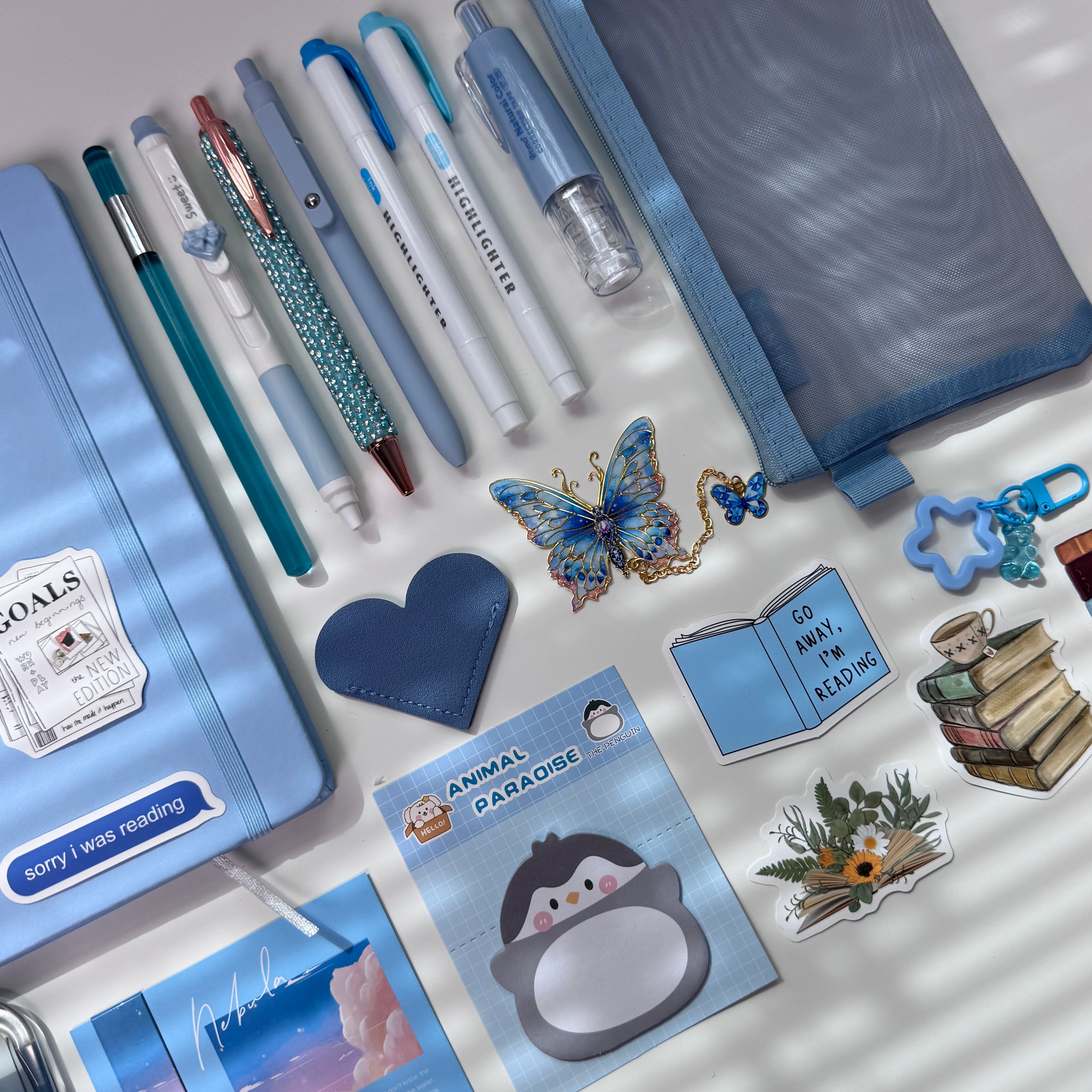 Blue sky stationery bundle