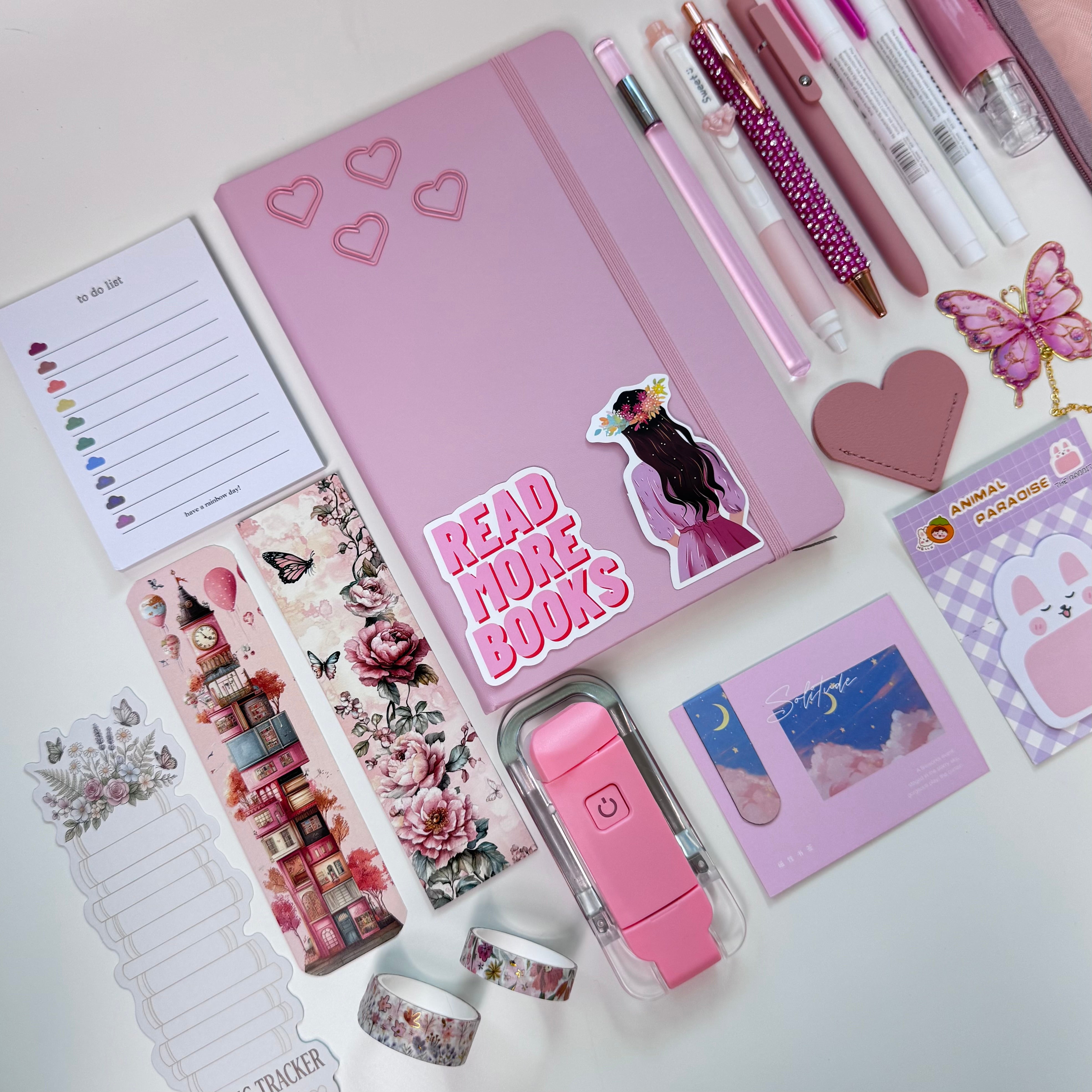 Blush stationery bundle