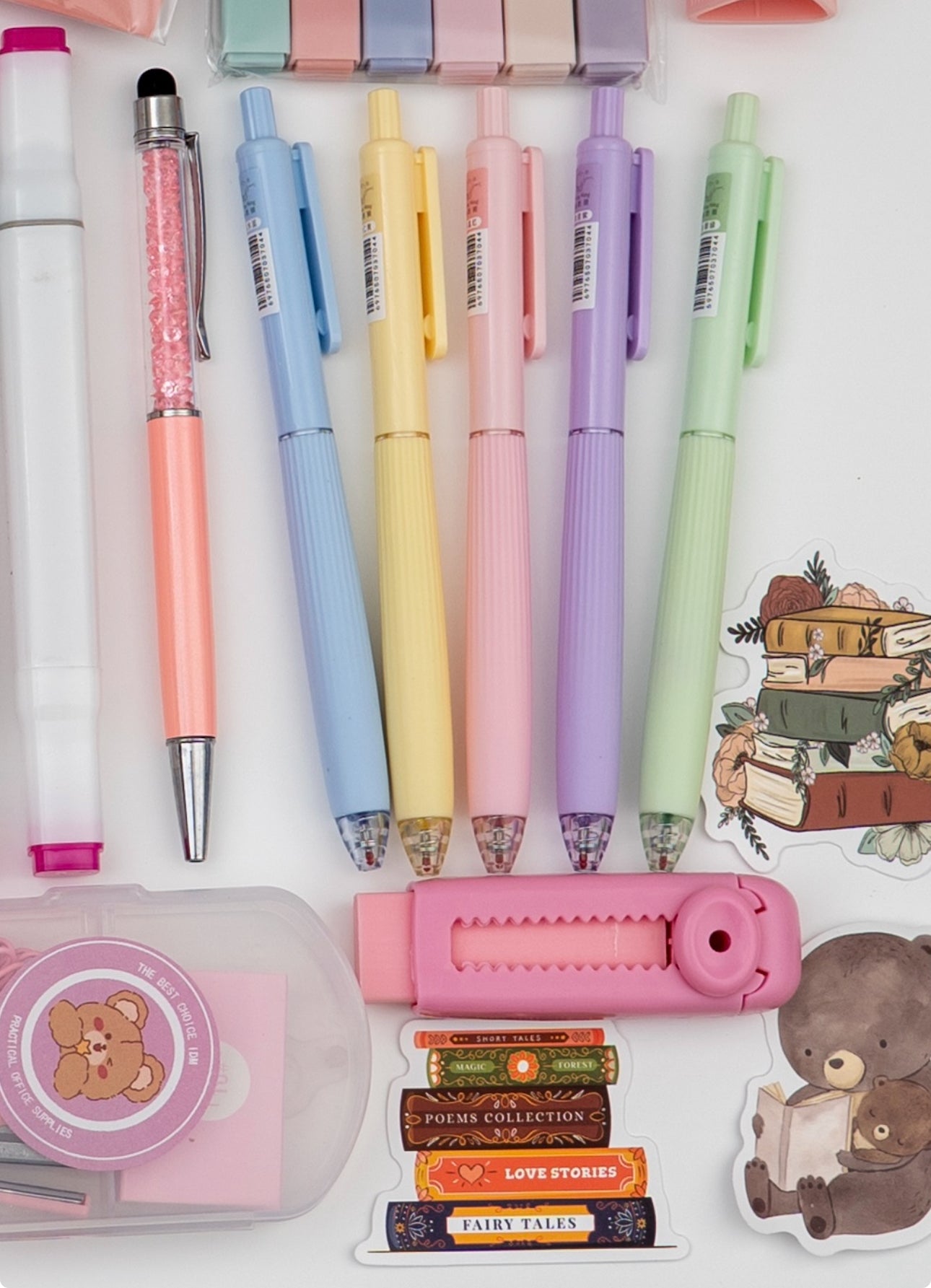 Bookish Bundle/ Soft pink/ Premium stationery set