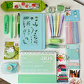 Bookish Bundle / Green /Stationery set