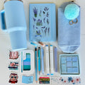 Stationery & Tumbler Gift Set / Blue